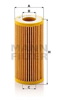 فیلتر روغن مان-فیلتر (MANN-FILTER)  - HU 6002 z