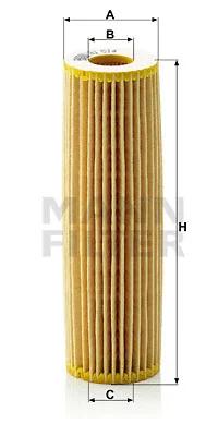 فیلتر روغن مان-فیلتر (MANN-FILTER)  - HU 514 x