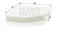 فیلتر کابین مان-فیلتر (MANN-FILTER)  - CU 2450