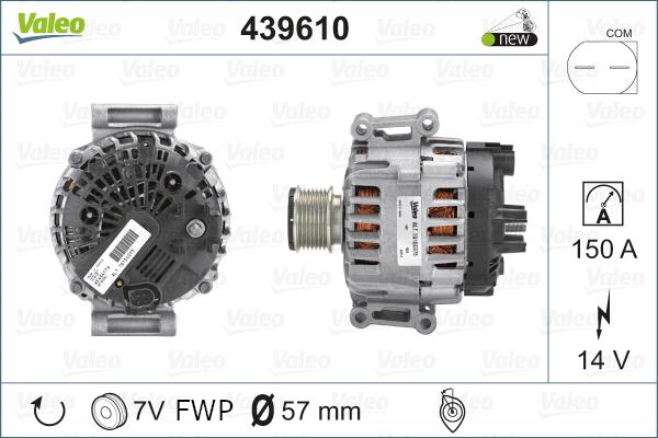 دینام والئو (VALEO)  - 439610