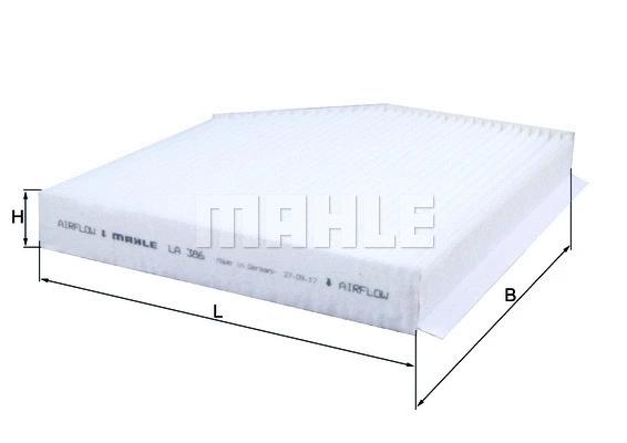 فیلتر کابین ماهله
 (MAHLE)  - LA 386