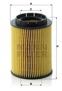 فیلتر روغن مان-فیلتر (MANN-FILTER)  - HU 932/6 n