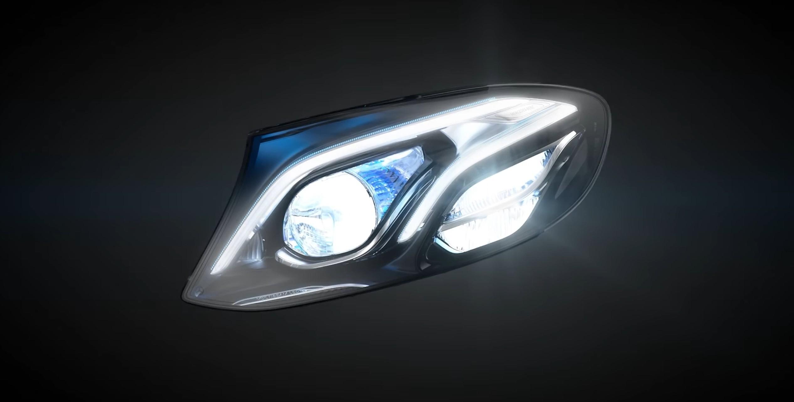 چراغ هوشمند مرسدس بنز ( LED Intelligent Light) چیست و چه قابلیت هایی ارائه می دهد