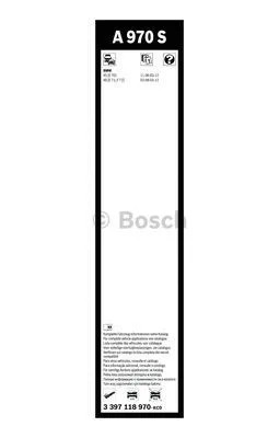 تیغه برف پاک کن بوش (BOSCH)  - 3 397 118 970 4