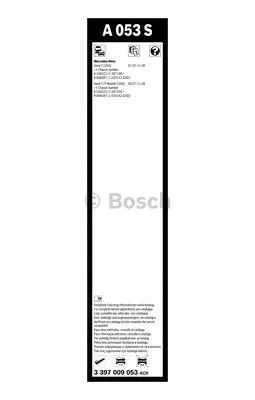 تیغه برف پاک کن بوش (BOSCH)  - 3 397 009 053 4