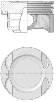 پیستون کلبن اشمیت (KOLBENSCHMIDT)  - 40631600 0