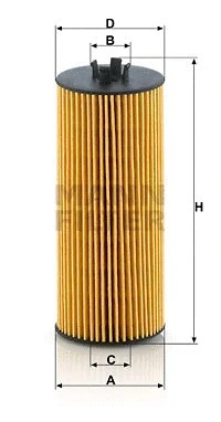 فیلتر روغن مان-فیلتر (MANN-FILTER)  - HU 6008 z 0