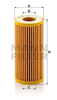 فیلتر روغن مان-فیلتر (MANN-FILTER)  - HU 6002 z 0