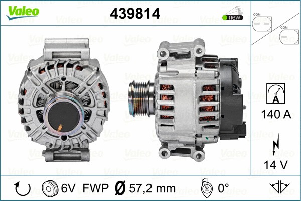 دینام والئو (VALEO)  - 439814 0