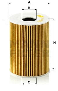 فیلتر روغن مان-فیلتر (MANN-FILTER)  - HU 9001 x 0