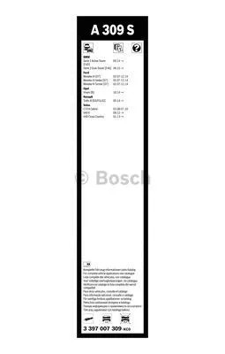 تیغه برف پاک کن بوش (BOSCH)  - 3 397 007 309 4