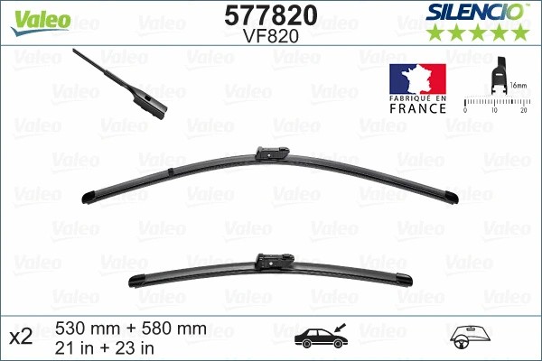 تیغه برف پاک کن والئو (VALEO)  - 577820 1