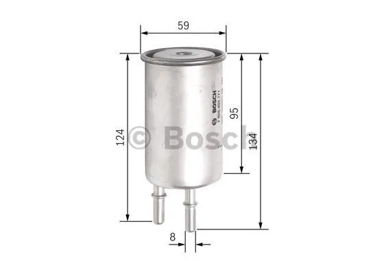 فیلتر بنزین بوش (BOSCH)  - F 026 403 771 4
