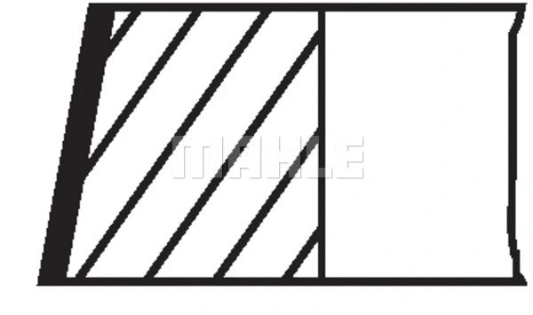 کیت رینگ ماهله (MAHLE)  - 004 06 N0 1