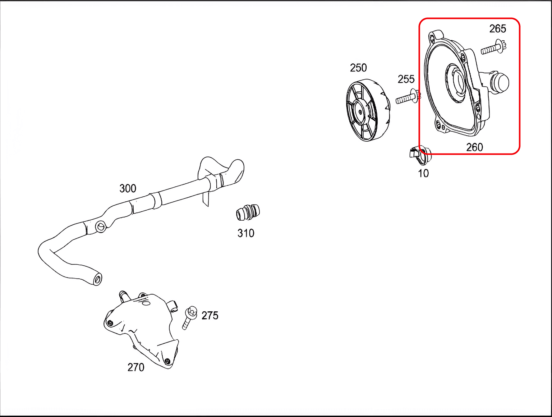 راهنمای تعویض سوپاپ بخار روغن موتور مرسدس بنز [C350-ML350-E350-S350-CLS350-C350-SL350] موتور M272