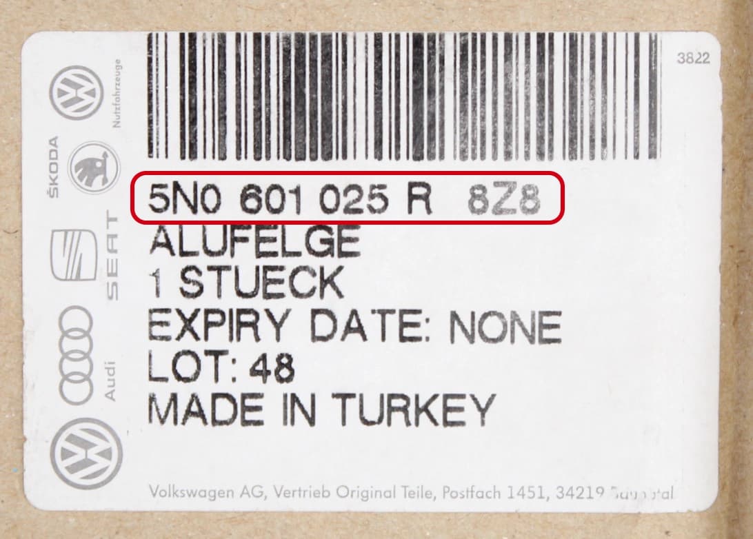 رمزگشایی شماره‌های فنی گروه فولکس‌واگن (VAG Part Numbers)