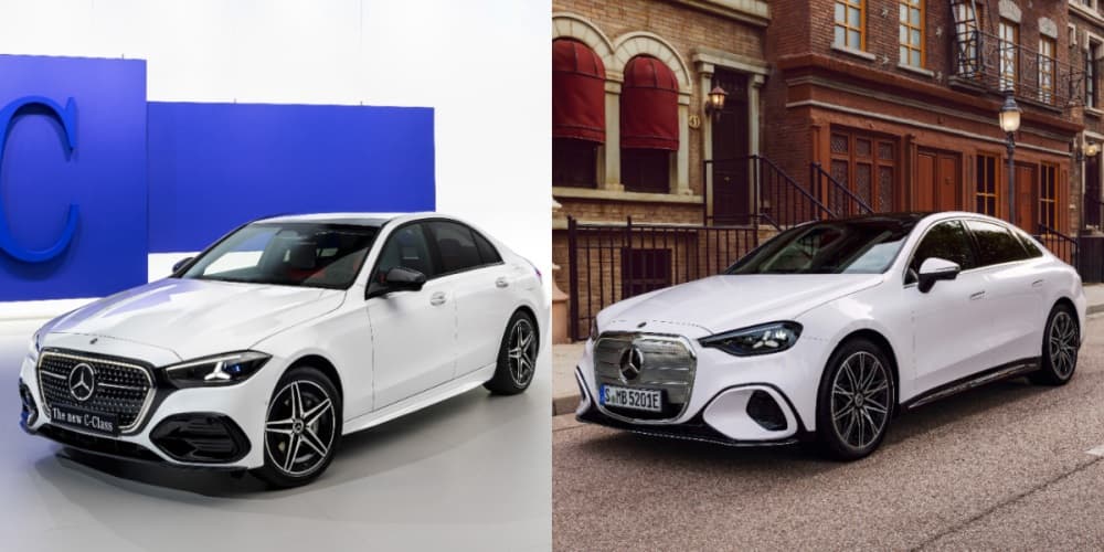 مقایسه مرسدس بنز C-Class بنزینی و الکتریکی. کدام بهتر است؟