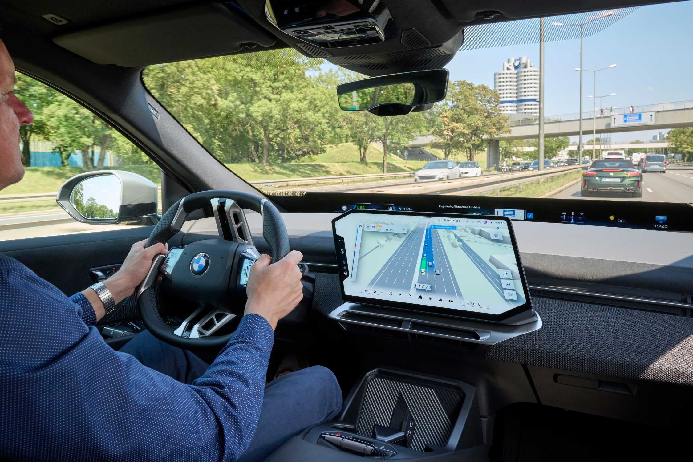 نمایش سهبعدی یکپارچه BMW Maps با دستیار راننده از اکتبر ۲۰۲۶